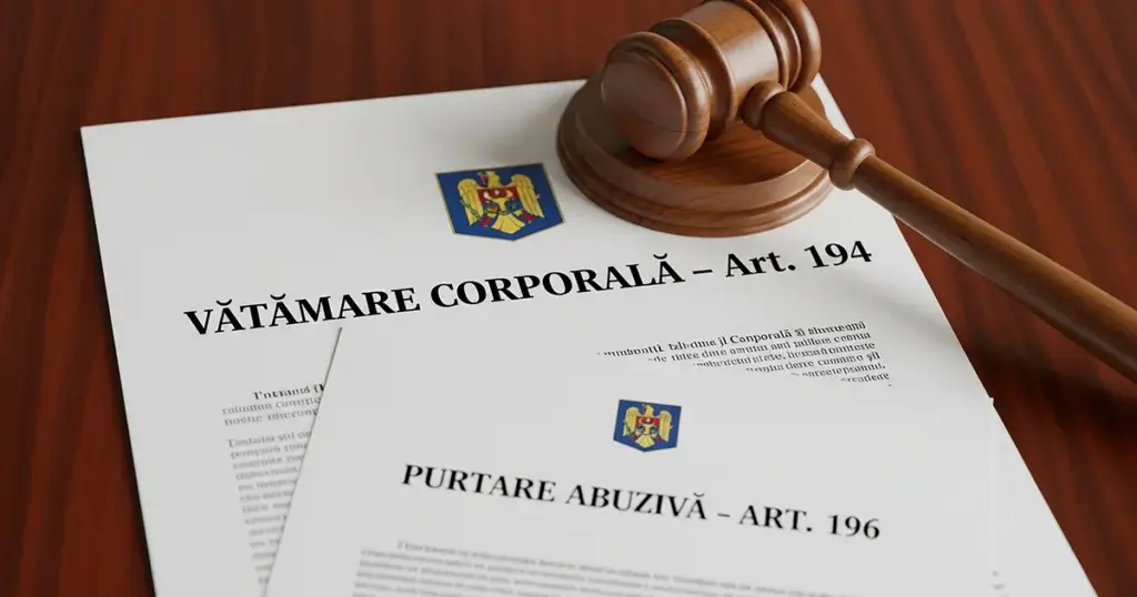 O schimbare de încadrare juridică, unde infracțiunea mai gravă o absoarbe pe cea mai ușoară