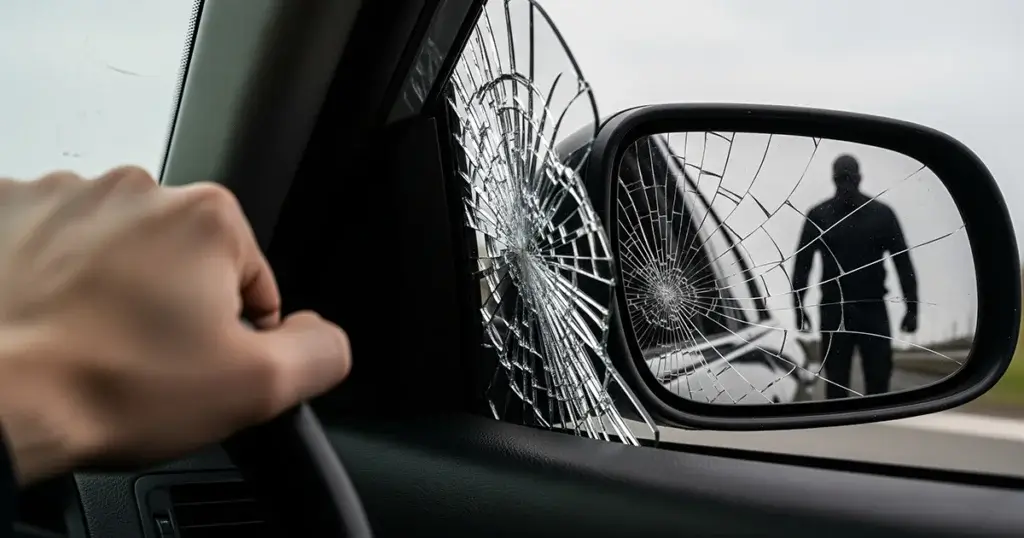 Un act de violență în trafic ce a condus la o condamnare pentru tâlhărie calificată
